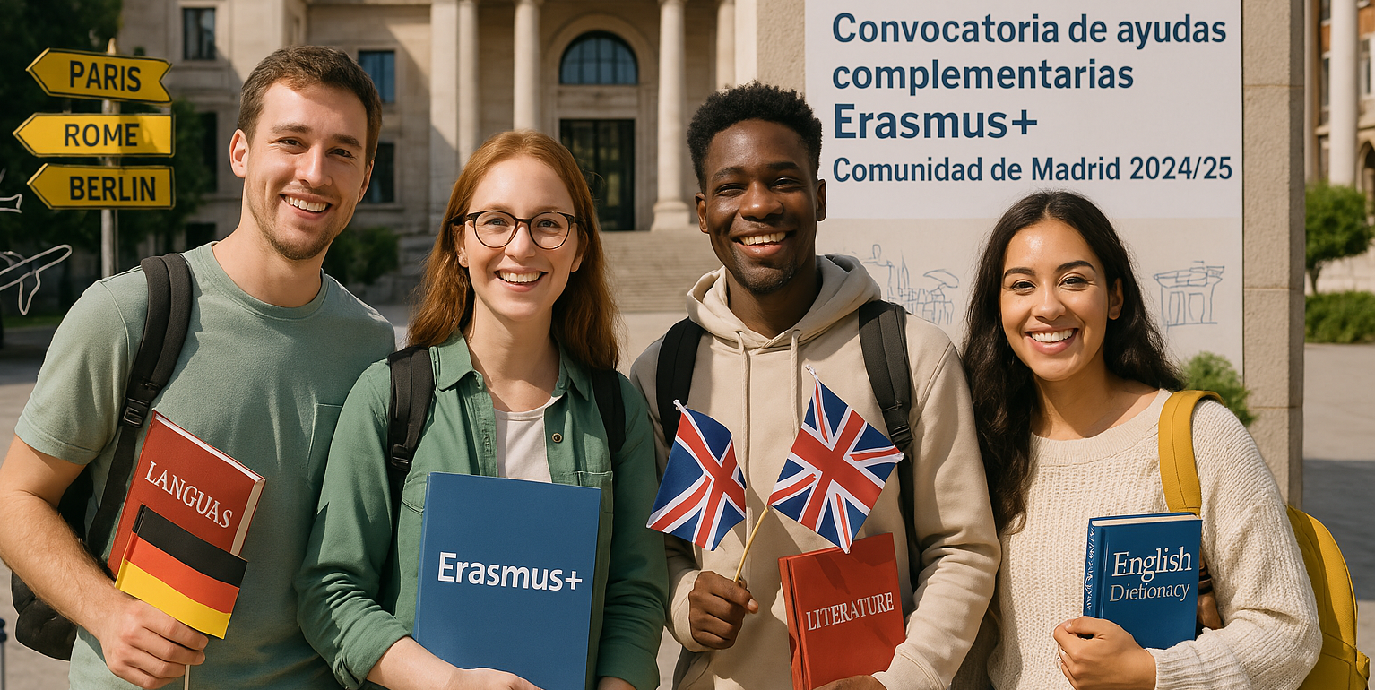 Ayudas complementarias de la Comunidad de Madrid para los que han hecho un Erasmus este curso